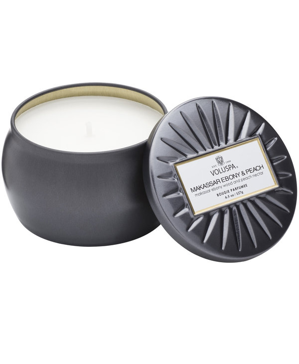 Voluspa Voluspa Makassar Ebony & Peach Candle Collection