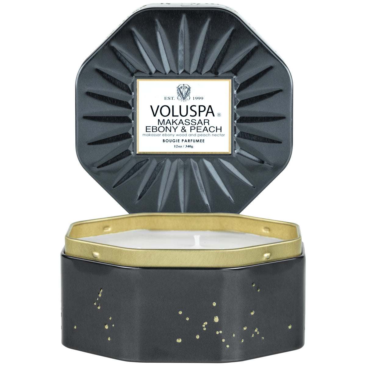 Voluspa Voluspa Makassar Ebony & Peach Candle Collection