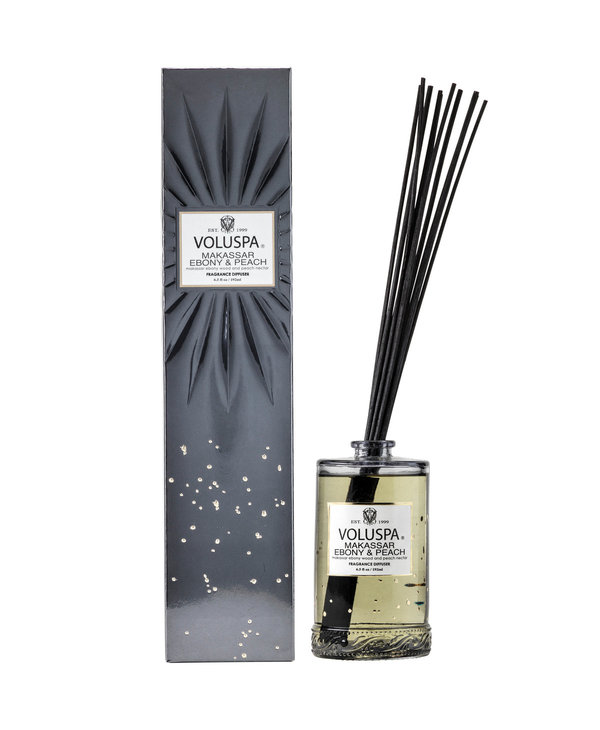 Voluspa Voluspa Makassar Ebony & Peach Candle Collection