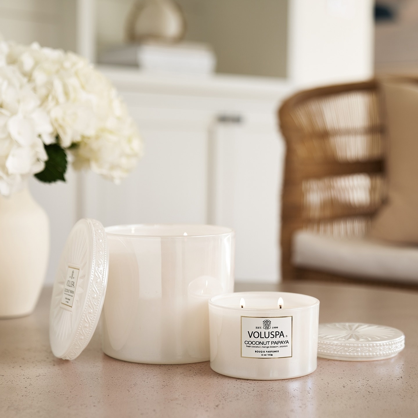 Voluspa Voluspa Coconut Papaya Candle Collection