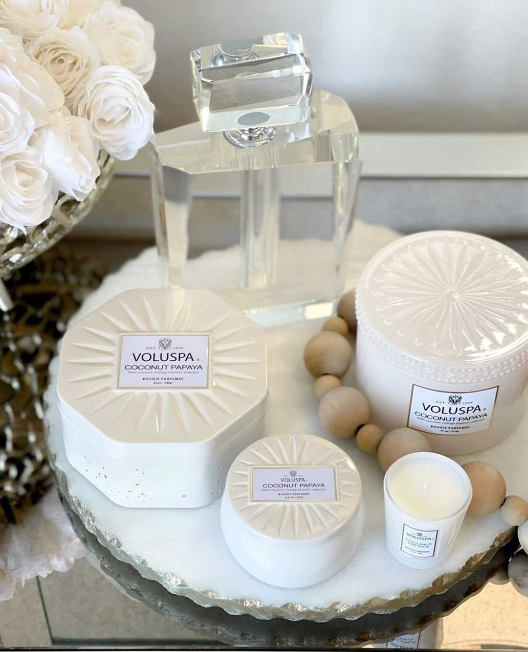 Voluspa Voluspa Coconut Papaya Candle Collection