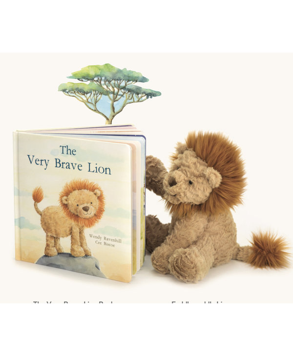 Jellycat Inc. The Very Brave Lion Book