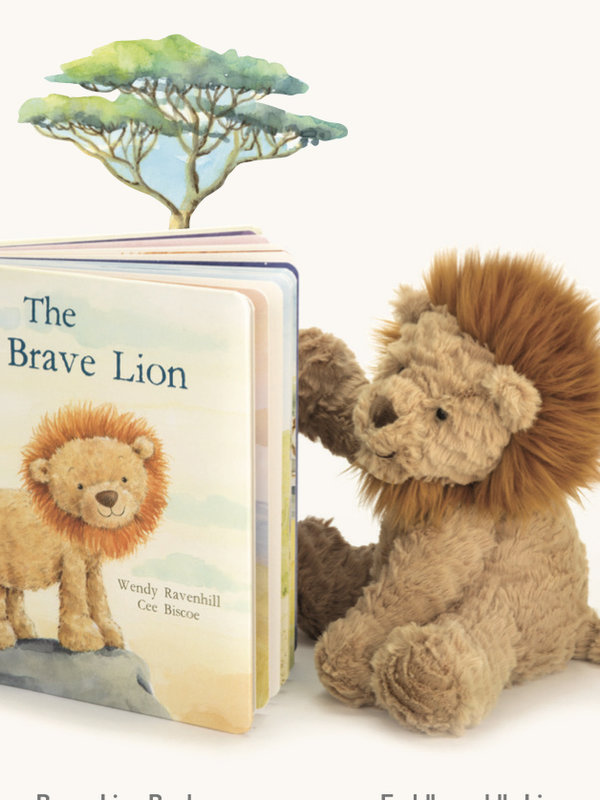 Jellycat Inc. The Very Brave Lion Book