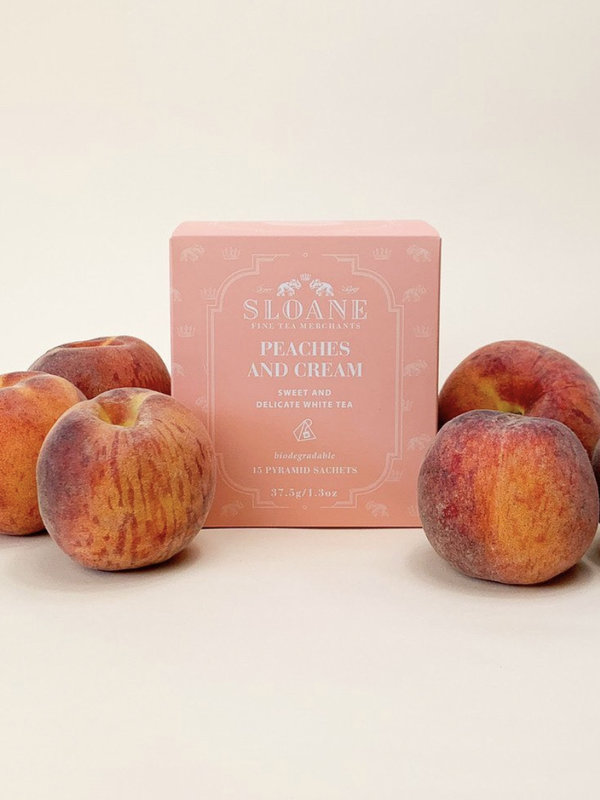 Sloane Fine Tea Merchants Peaches & Cream Tea