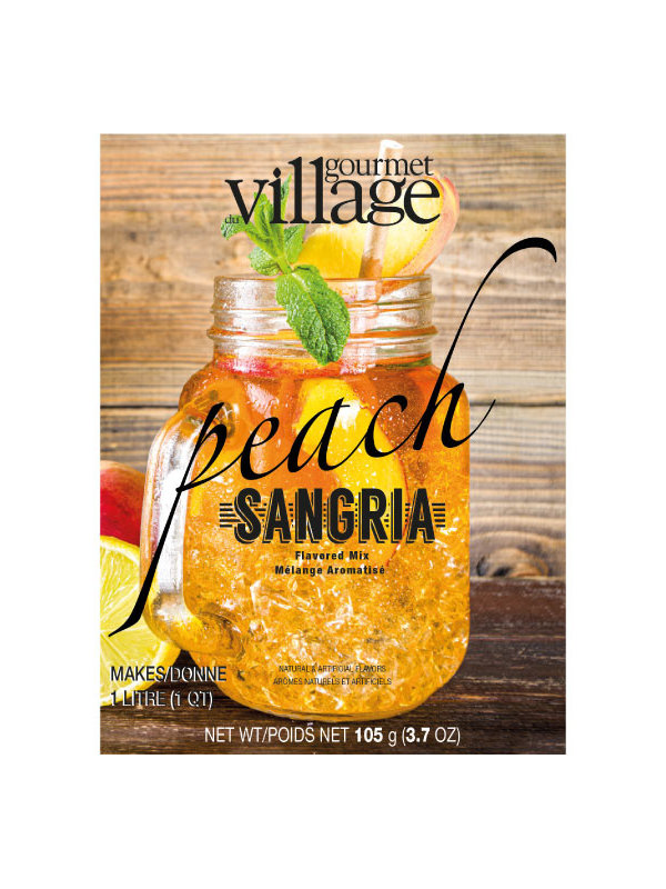 GOURMET VILLAGE Sangria Peach Box