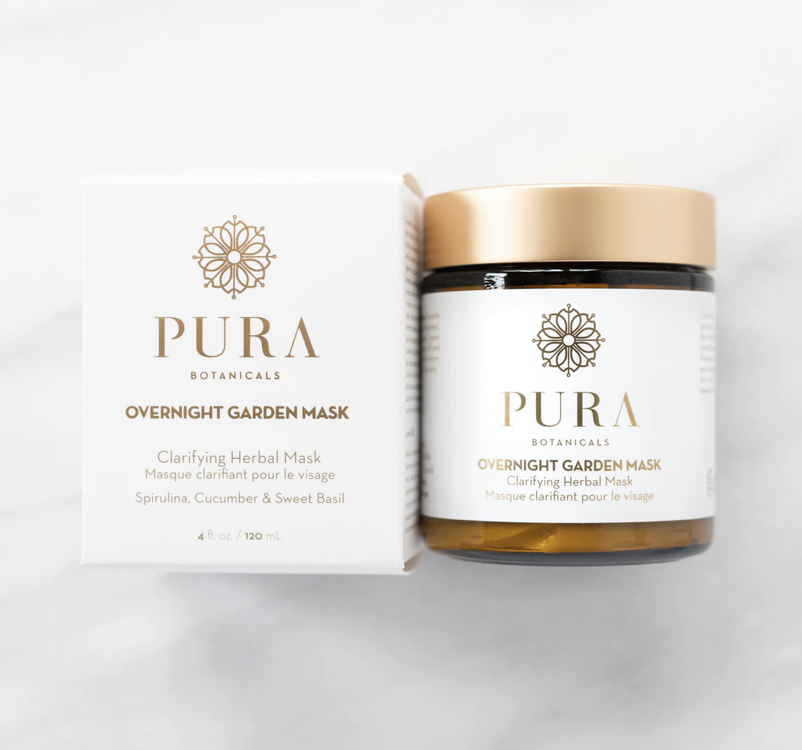 PURA BOTANICALS Overnight Garden Mask - Clarifying Herbal Mask