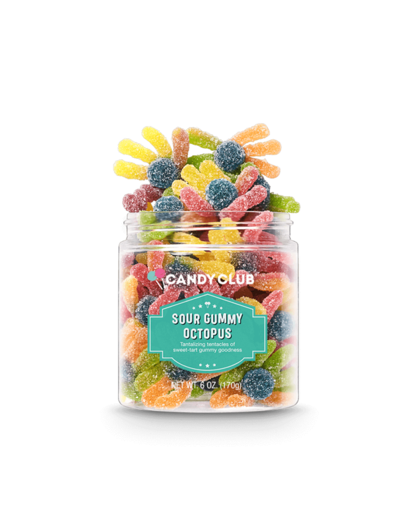 Candy Club Sour Candy Octopus by Candy Club