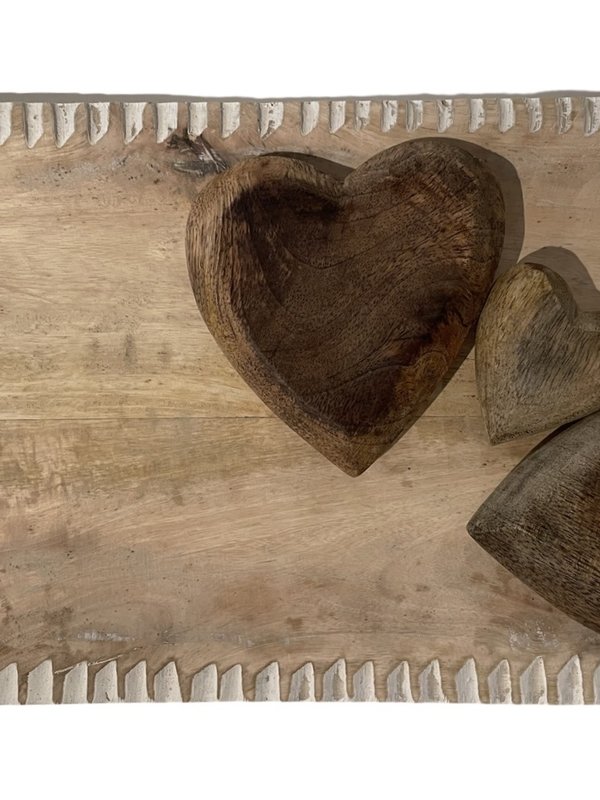 Indaba Trading Co. Wooden Hearts