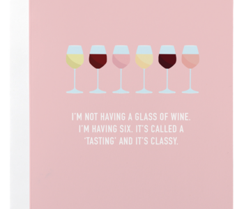 Wine Tasting Card