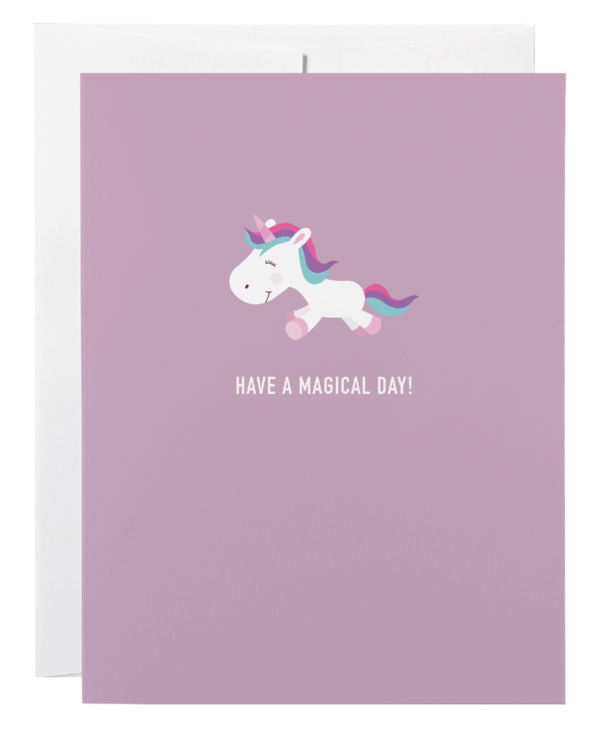 Classy Cards Unicorn Card