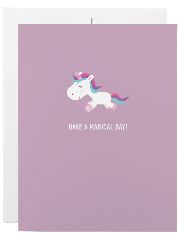 Classy Cards Unicorn Card