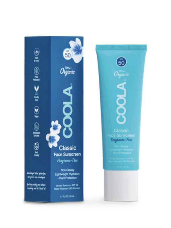 COOLA The Classic Face Lotion SPF50 Fragrance-Free 50ml