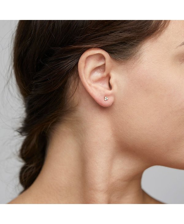 Pilgrim CAILY Gold Plated Crystal Earrings