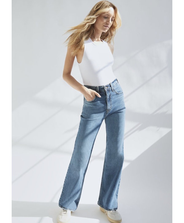 Levis 70s ultra low rise bell bottoms