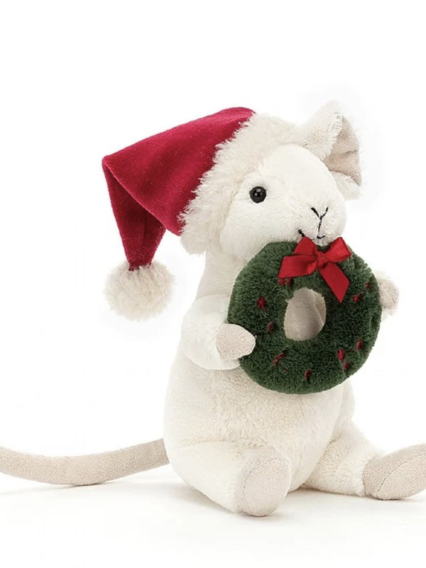 Jellycat Inc. Merry Mouse Wreath