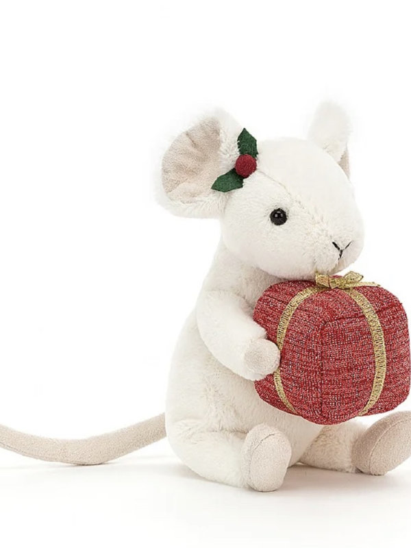 Jellycat Inc. Merry Mouse Present *RETIRED*