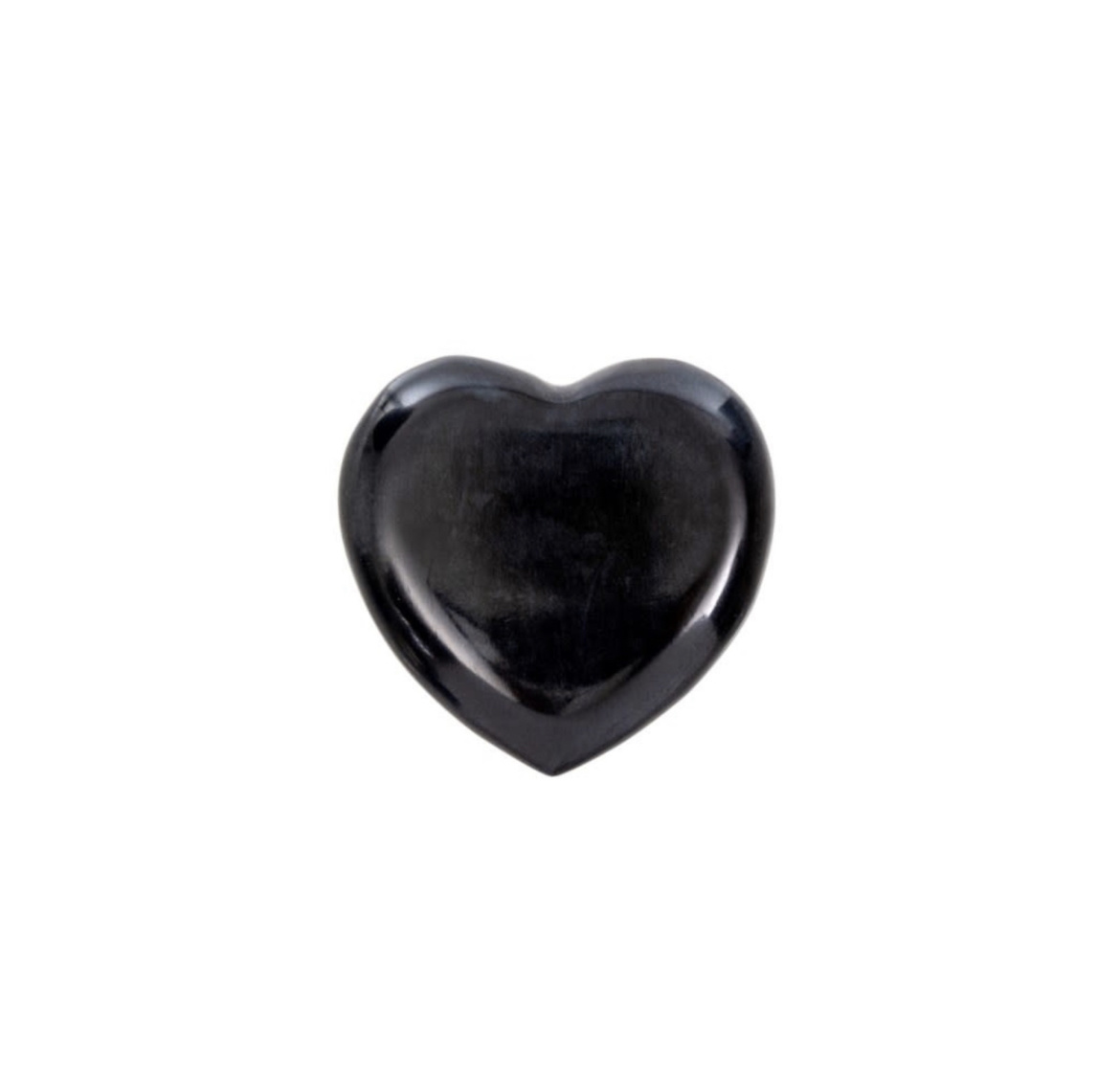 Indaba Trading Co. Skipping Heart Stone, Black