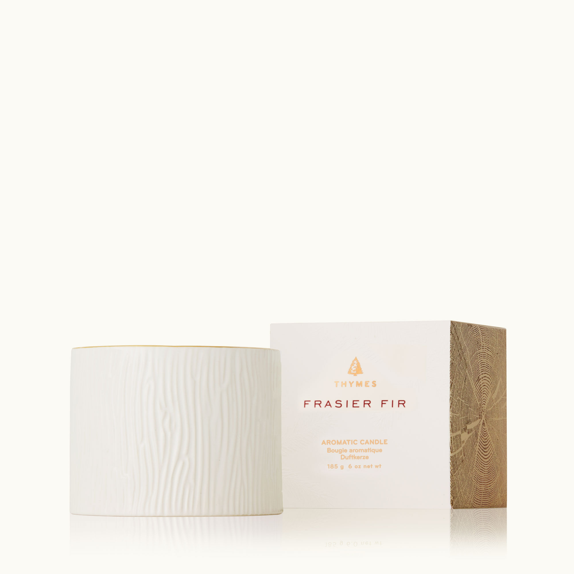 Thymes Frasier Fir Ceramic Candle, Petite 6oz