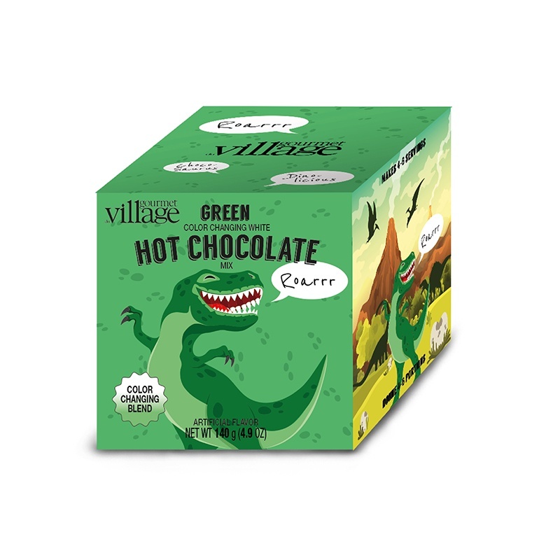 GOURMET VILLAGE Dino Hot Chocolate Cube