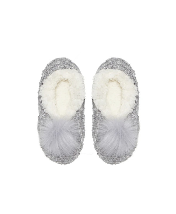 Harman Popcorn Knit Lounge Slippers