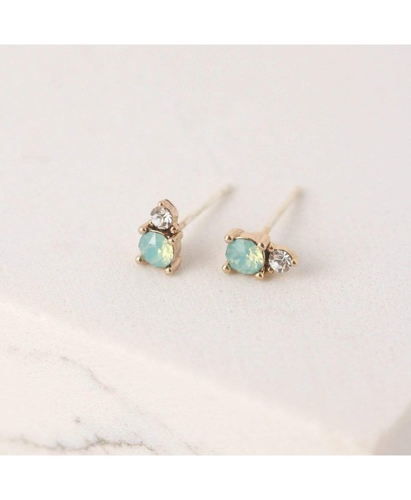 Lovers Tempo Dolce Studs, Mint