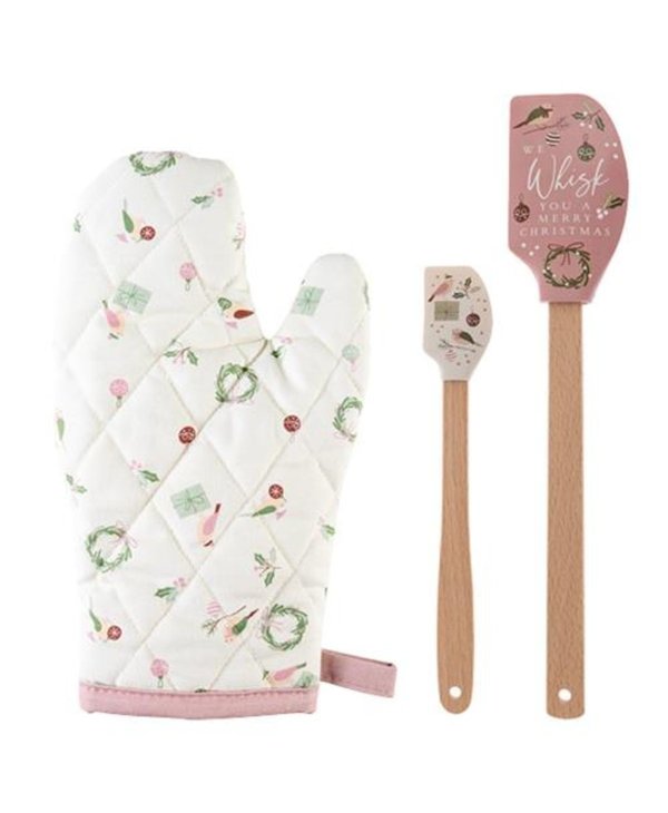 Karma Oven Mitt & Spatula Set