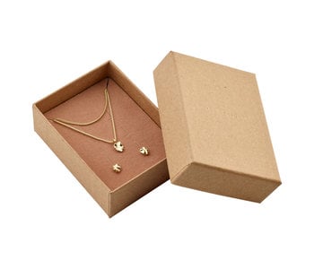 Gift Set 2-1 Necklace & Earrings,  Tully Gold Plated