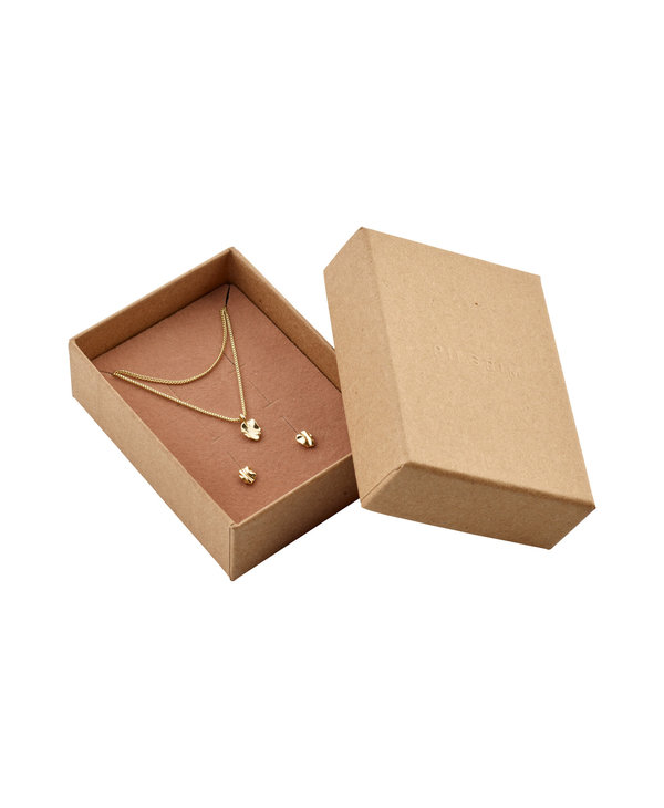 Pilgrim Gift Set 2-1 Necklace & Earrings,  Tully Gold Plated