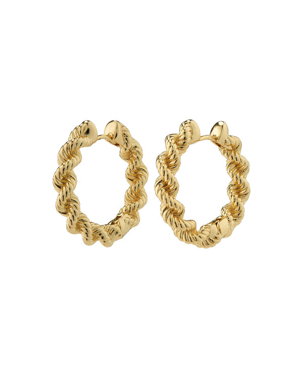 Pilgrim Annika Chain Hoop Earrings