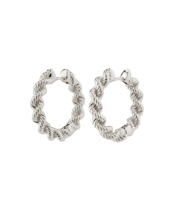 Pilgrim Annika Chain Hoop Earrings