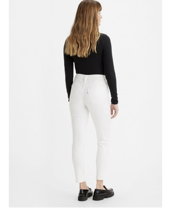 Levi Strauss & Co. 721 High Rise Skinny, Soft Clean White