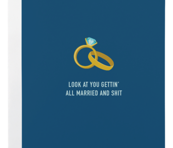 Married and Shit Card