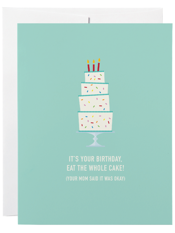 Classy Cards Tall Cake