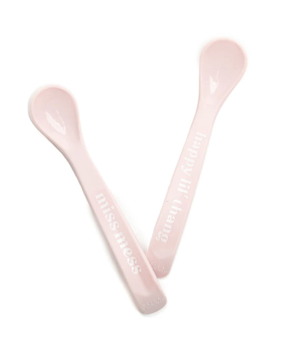 Bella Tunno Silicone Spoon Set (various slogans)