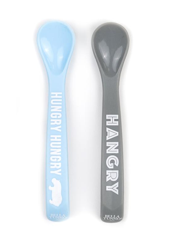 Bella Tunno Silicone Spoon Set (various slogans)