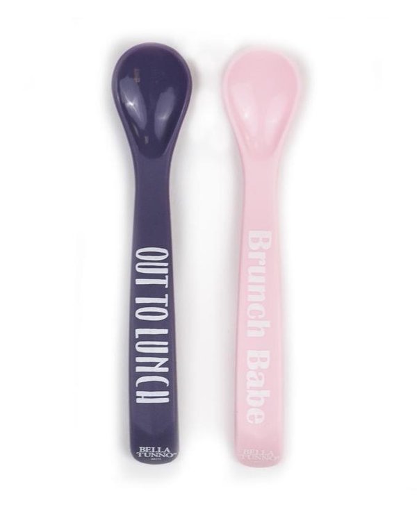 Bella Tunno Silicone Spoon Set (various slogans)