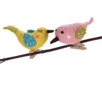 Spring Birds w/clip