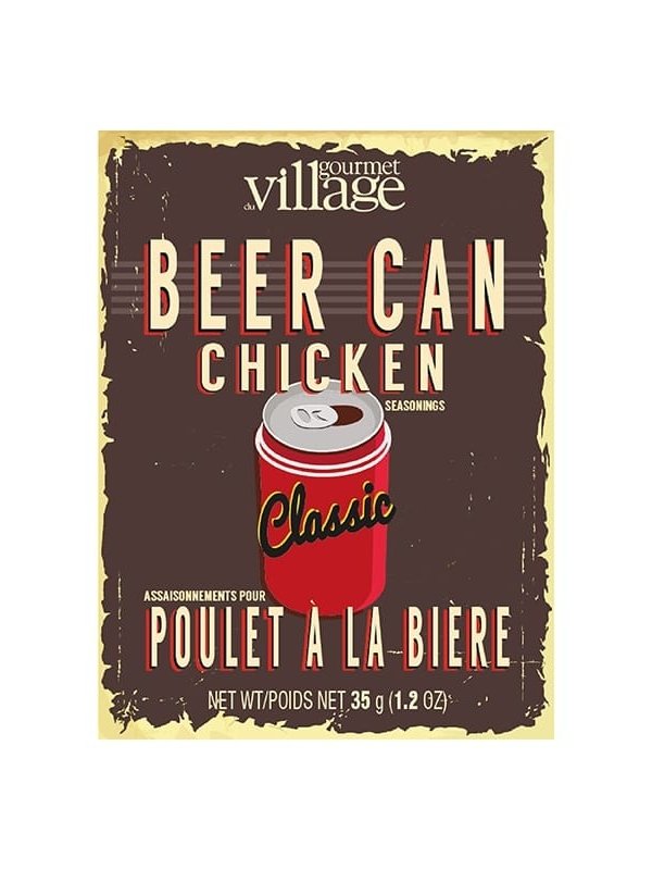 GOURMET VILLAGE Beer Can Chicken Seasoning