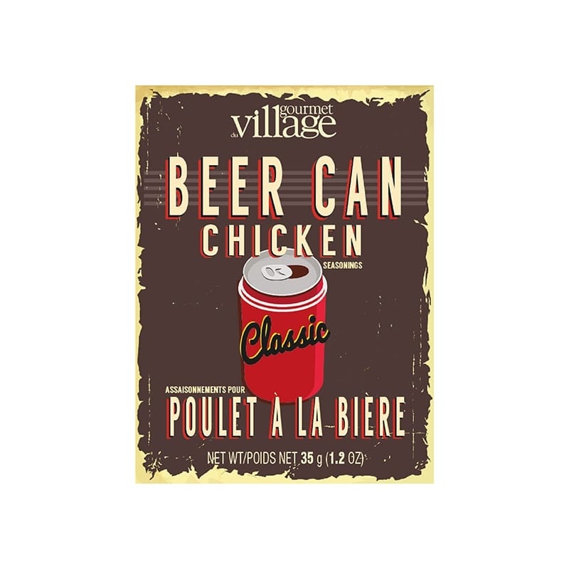 GOURMET VILLAGE Beer Can Chicken Seasoning