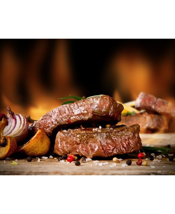 GOURMET VILLAGE Steak Rub Recipe Box