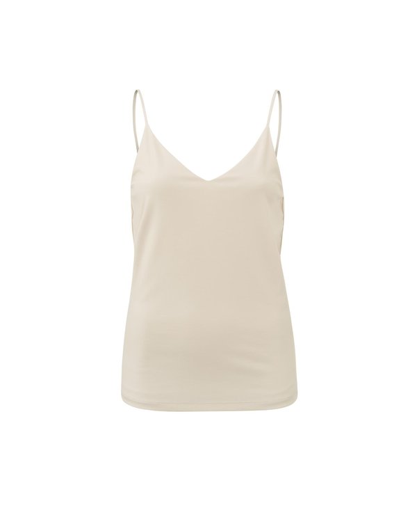 Cream Satin Cami - Size Small