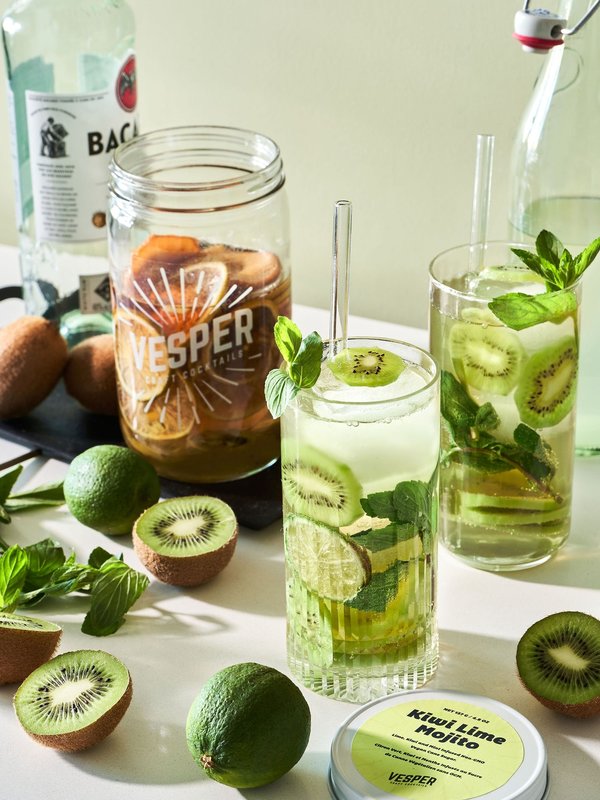 Vesper Craft Cocktails Kiwi Lime Mojito Infusion Kit