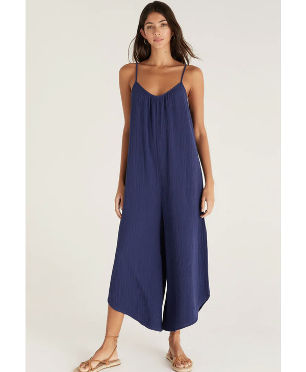 Z Supply The Flared Gauze Jumpsuit