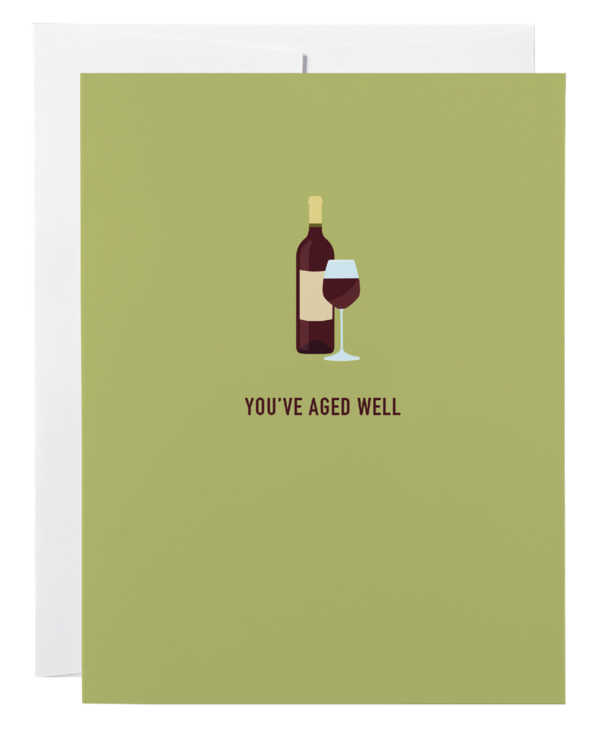 Classy Cards You've Aged Well Card