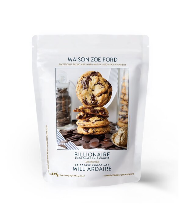 Zoe Ford Billionaire Chocolate Chip Cookie Mix!