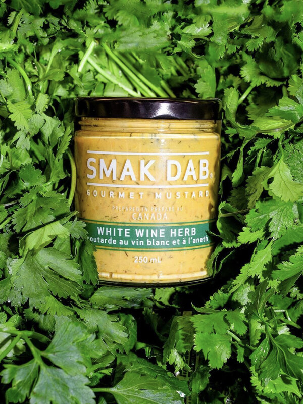 Smak Dab Smak Dab Mustard: White Wine Herb