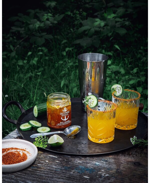 Salt Spring Kitchens Hot Mango Spicy Spread, 125ml