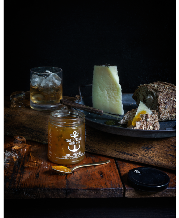 Salt Spring Kitchens Hot Mango Spicy Spread, 125ml