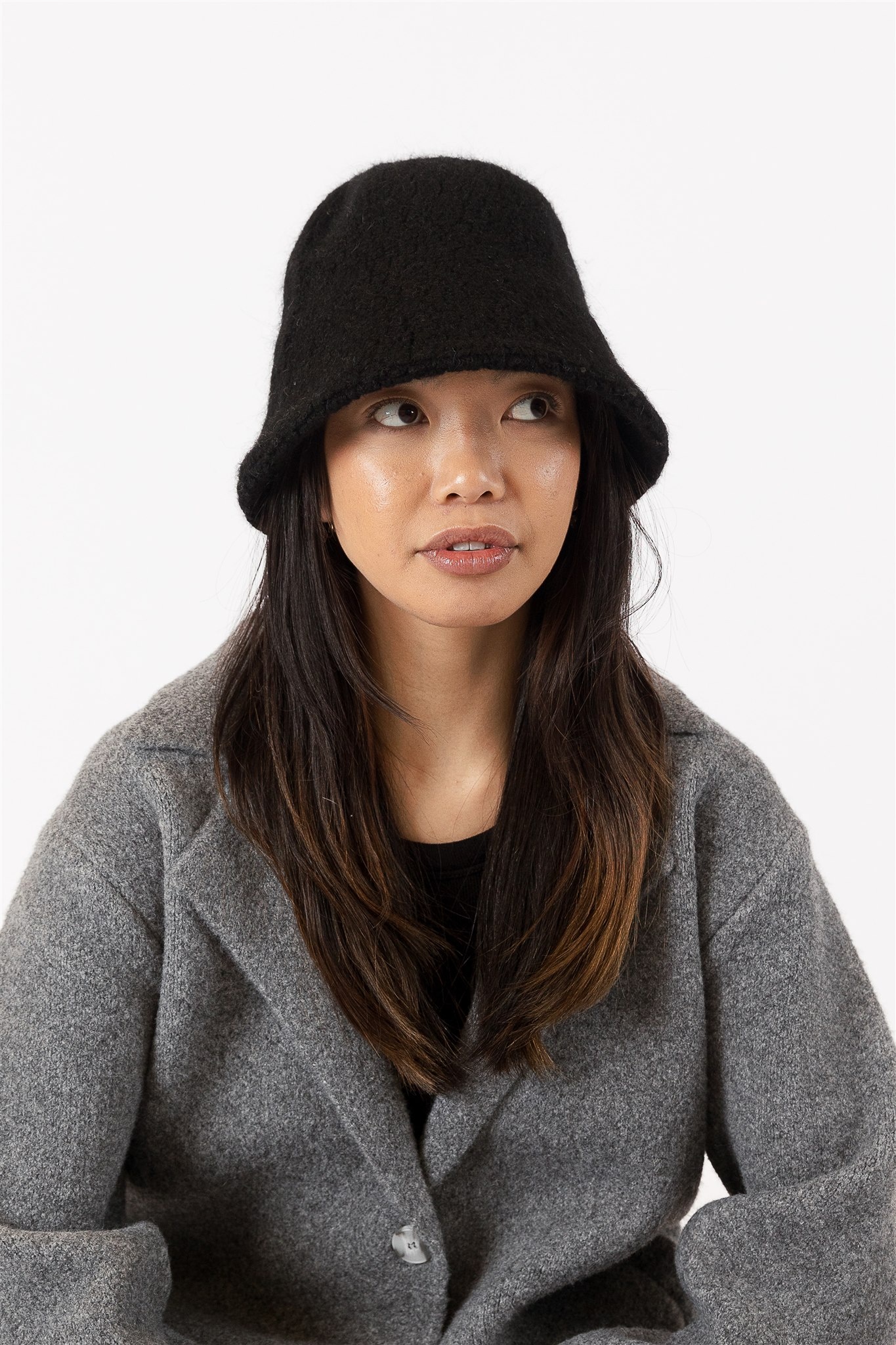 Lyla & Luxe Sherpa Bucket Hat