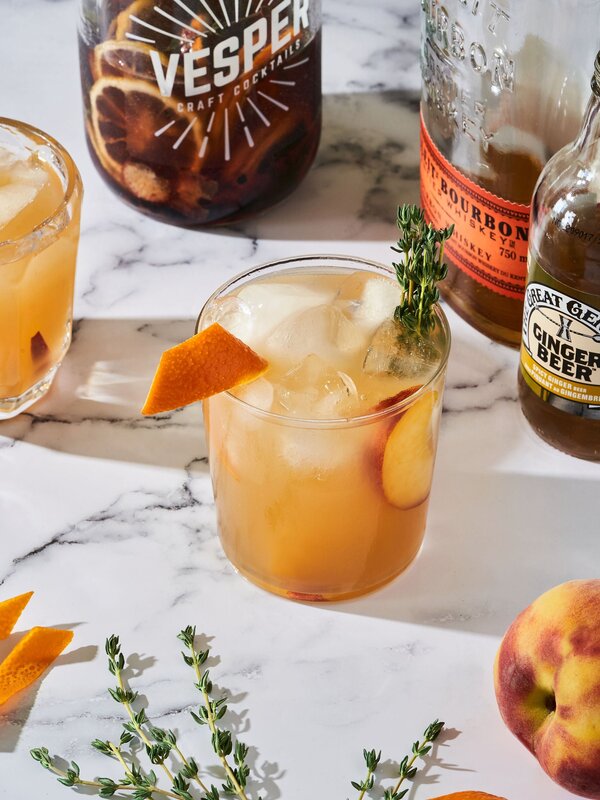 Vesper Craft Cocktails Bourbon Peach Smash Infusion Kit